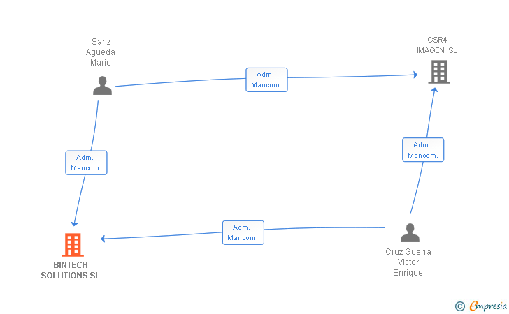 Vinculaciones societarias de BINTECH SOLUTIONS SL
