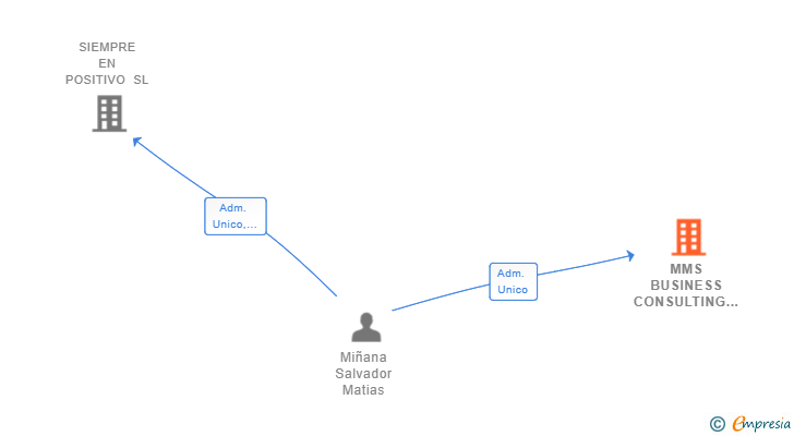 Vinculaciones societarias de MMS BUSINESS CONSULTING 2000 SL