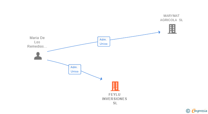 Vinculaciones societarias de FEYLU INVERSIONES SL