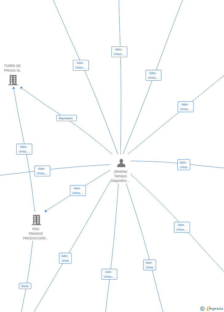 Vinculaciones societarias de WORLD TICKETS ENTERTAINMENT SL