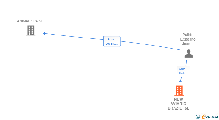 Vinculaciones societarias de NEW AVIARIO BRAZIL SL