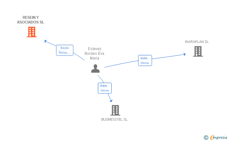 Vinculaciones societarias de RESEIN Y ASOCIADOS SL