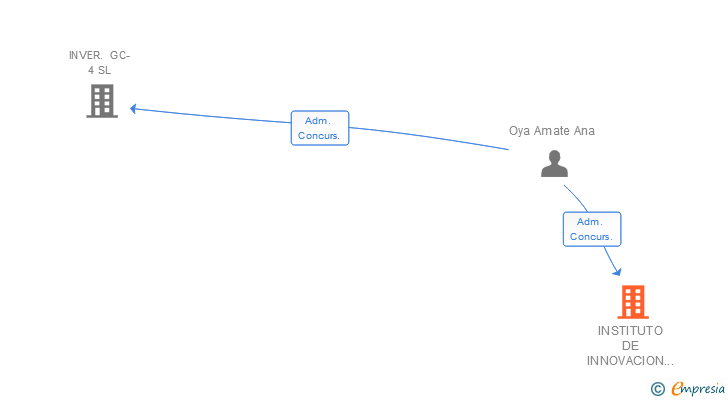 Vinculaciones societarias de INSTITUTO DE INNOVACION EMPRESARIAL SA