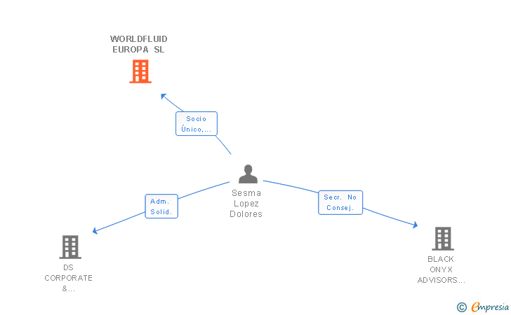 Vinculaciones societarias de WORLDFLUID EUROPA SL