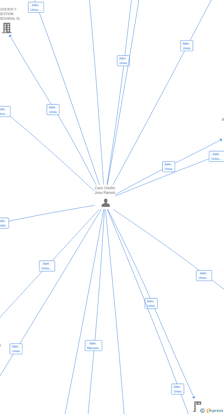 Vinculaciones societarias de INVERSIONES KOVACEVIC SL