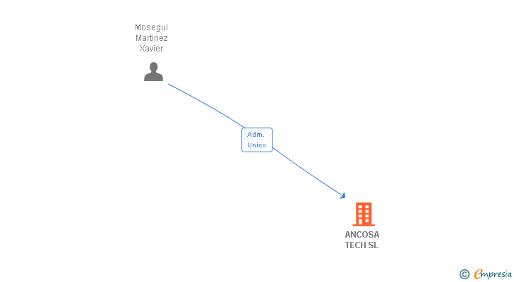Vinculaciones societarias de ANCOSA TECH SL