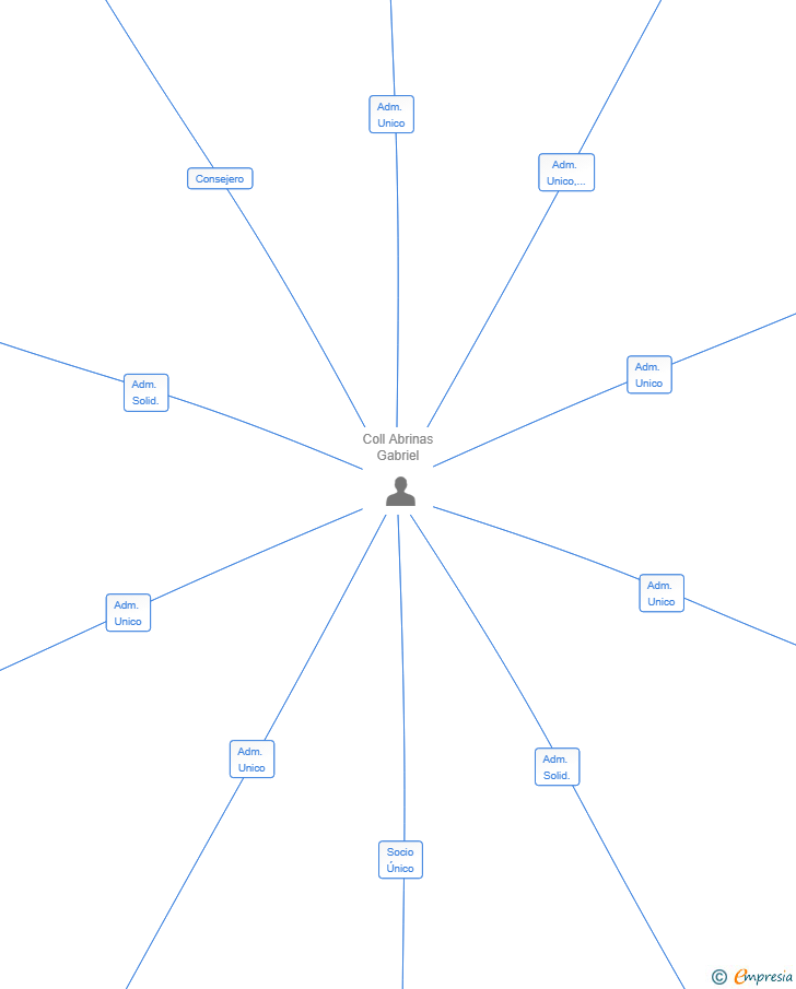 Vinculaciones societarias de THE LONELY BRAGGART SL