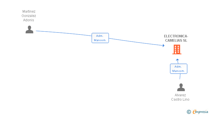 Vinculaciones societarias de ELECTRONICA-CAMELIAS SL
