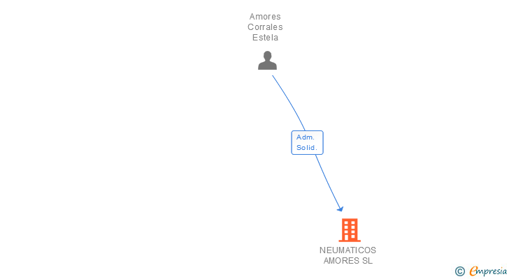 Vinculaciones societarias de NEUMATICOS AMORES SL