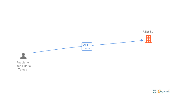 Vinculaciones societarias de AINA SL