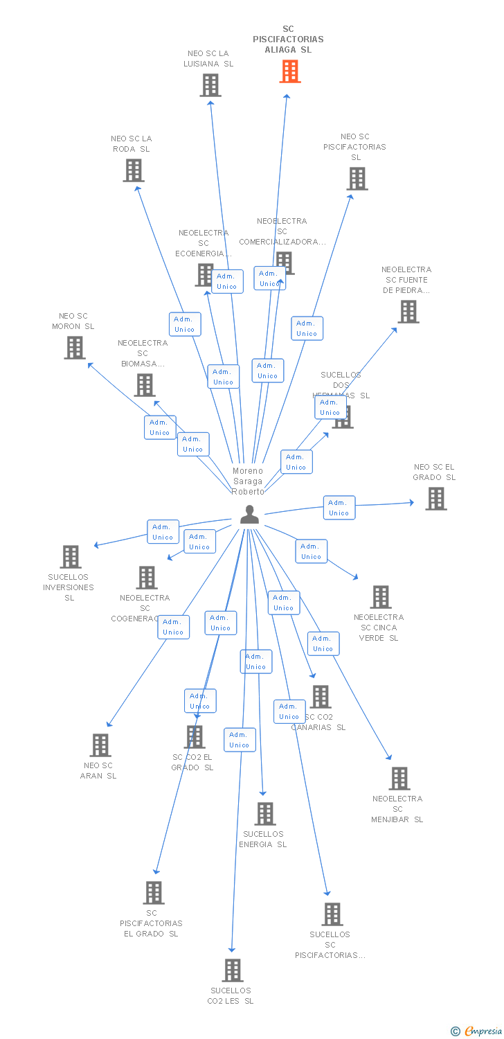 Vinculaciones societarias de NEO AMES SL