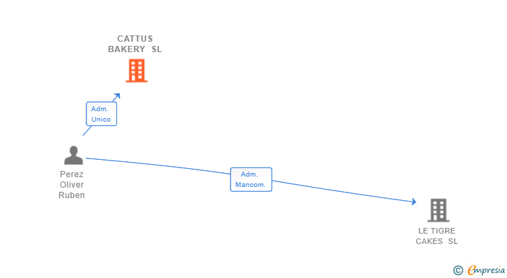 Vinculaciones societarias de CATTUS BAKERY SL