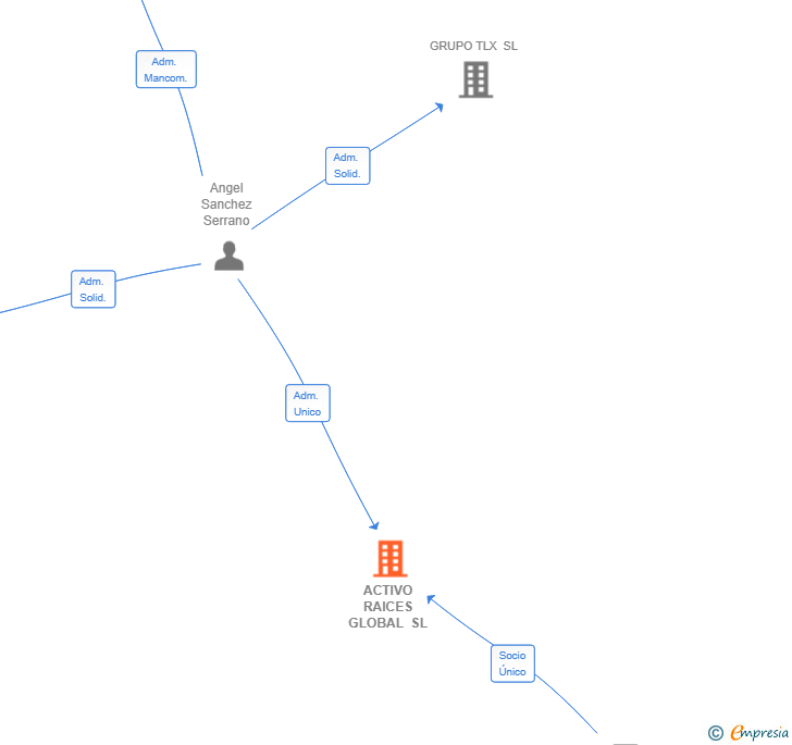 Vinculaciones societarias de ACTIVO RAICES GLOBAL SL
