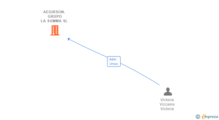 Vinculaciones societarias de AEGIRSON. GRUPO LA SUMMA SL