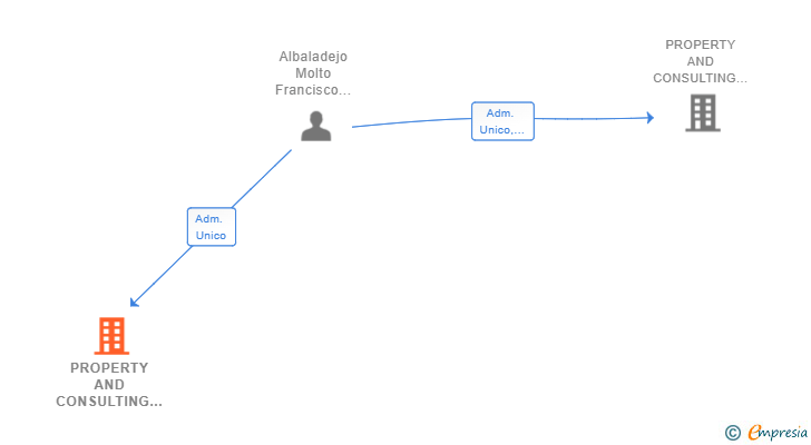 Vinculaciones societarias de PROPERTY AND CONSULTING D3 SL