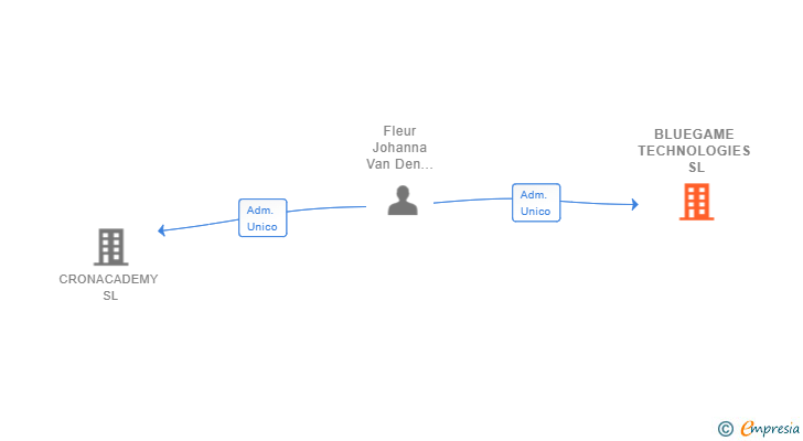 Vinculaciones societarias de BLUEGAME TECHNOLOGIES SL