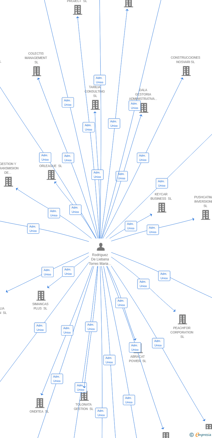 Vinculaciones societarias de TRITIN DYNAMICS SL