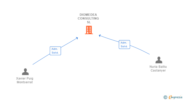 Vinculaciones societarias de DIOMEDEA CONSULTING SL