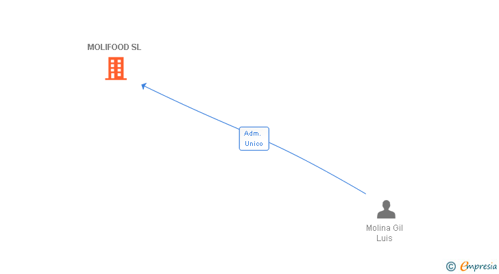 Vinculaciones societarias de MOLIFOOD SL