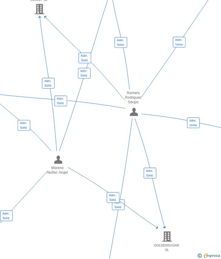 Vinculaciones societarias de RHYNO RGS SL