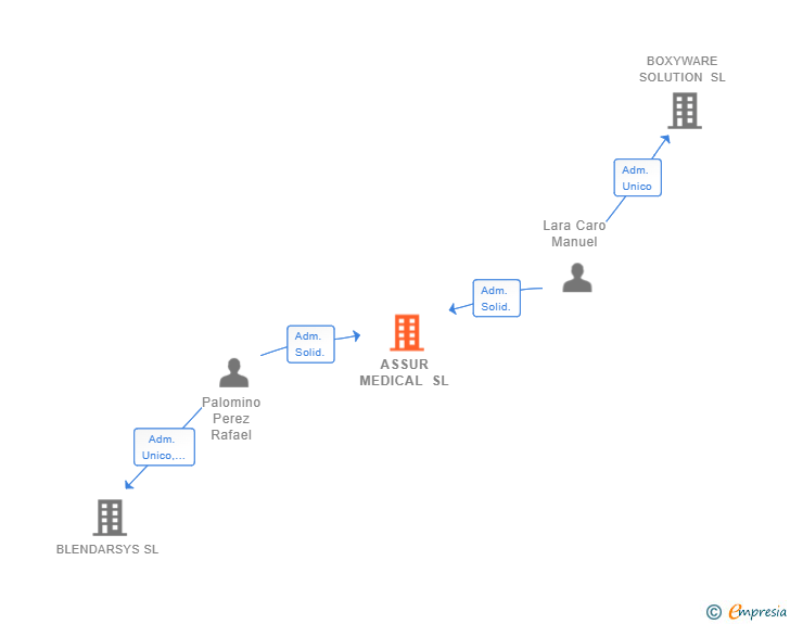 Vinculaciones societarias de ASSUR MEDICAL SL