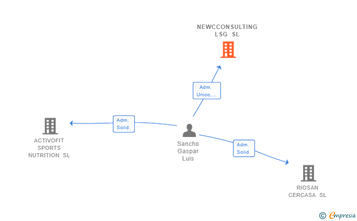 Vinculaciones societarias de NEWCCONSULTING LSG SL