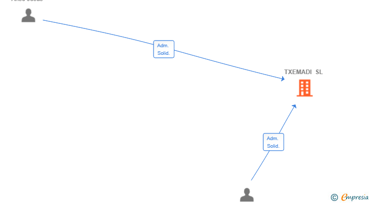 Vinculaciones societarias de TXEMADI SL