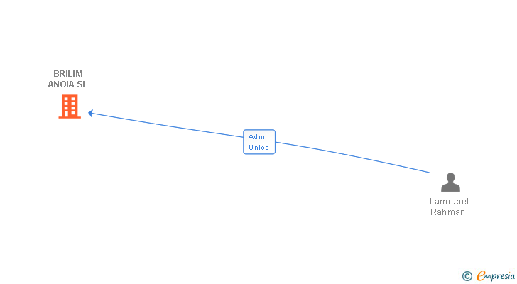 Vinculaciones societarias de BRILIM ANOIA SL