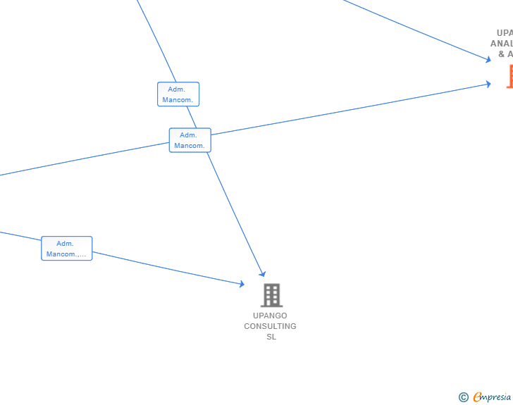 Vinculaciones societarias de UPANGO ANALYTICS & AI SL