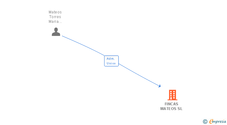 Vinculaciones societarias de FINCAS MATEOS SL