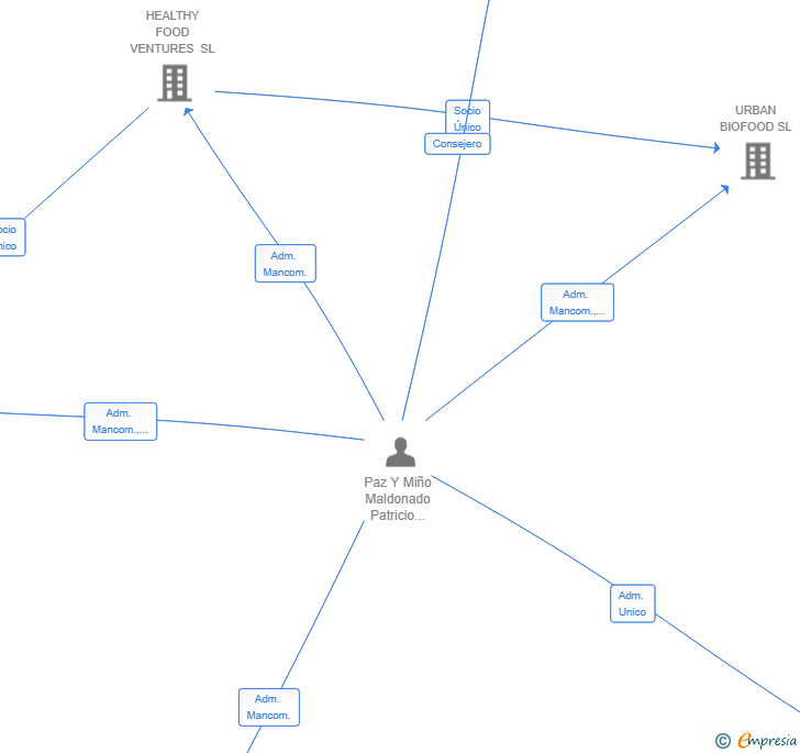 Vinculaciones societarias de GASTORIANA SERVICES SL