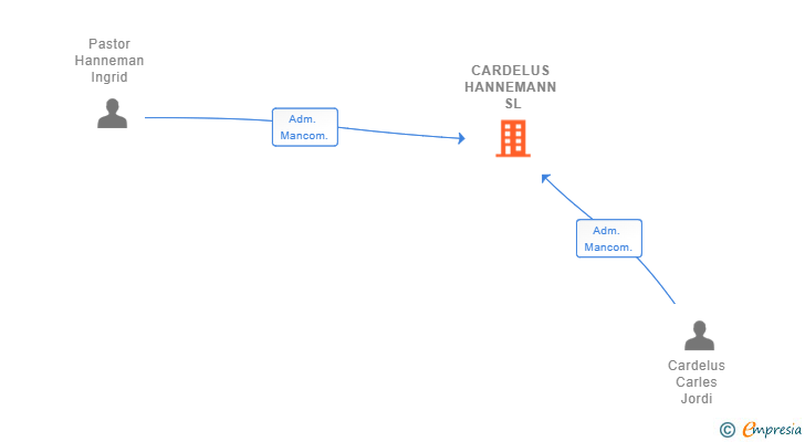 Vinculaciones societarias de CARDELUS HANNEMANN SL