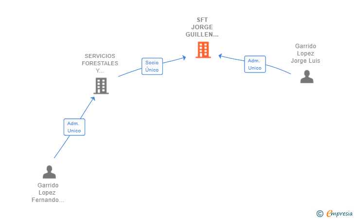 Vinculaciones societarias de SFT JORGE GUILLEN 12 SL