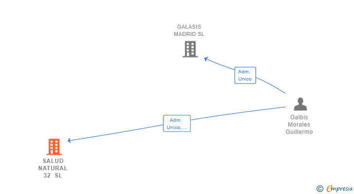 Vinculaciones societarias de SALUD NATURAL 32 SL