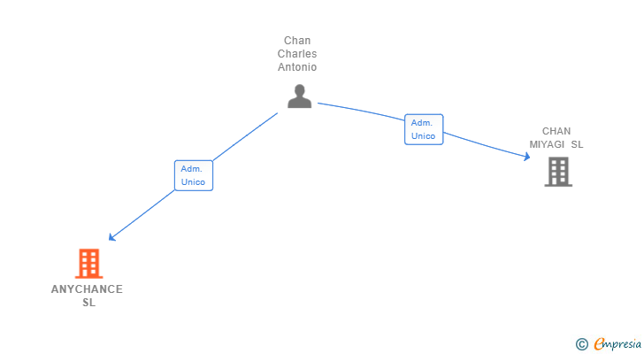 Vinculaciones societarias de ANYCHANCE SL