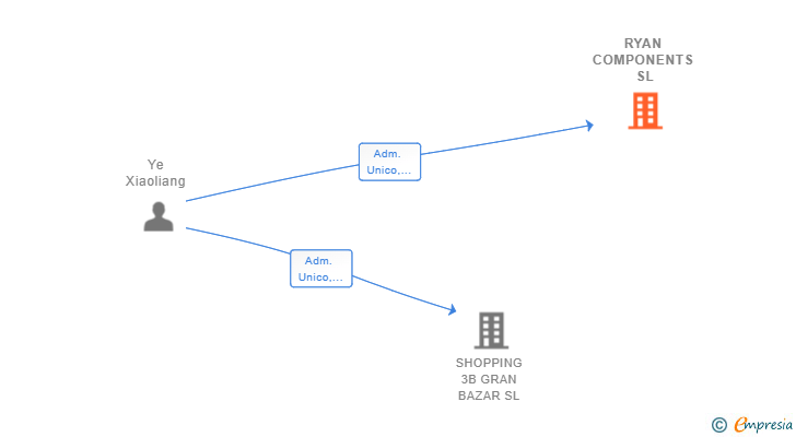 Vinculaciones societarias de RYAN COMPONENTS SL