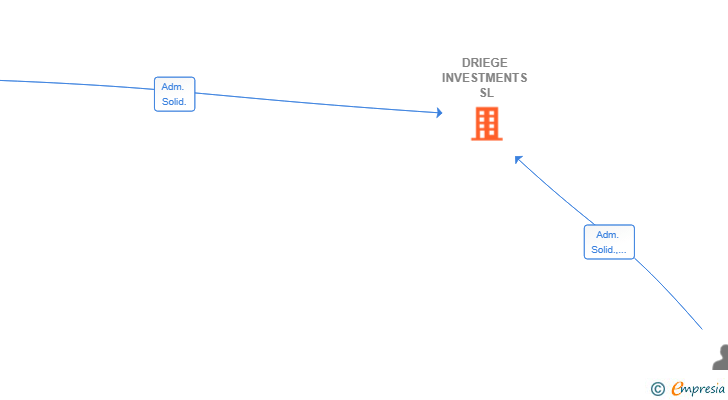Vinculaciones societarias de DRIEGE INVESTMENTS SL