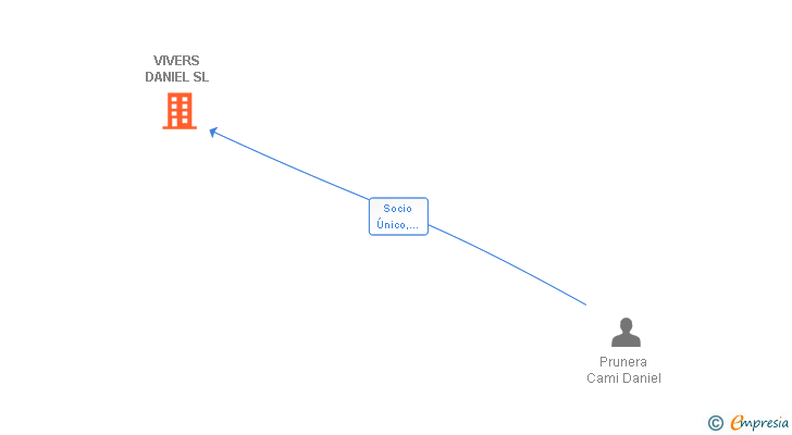 Vinculaciones societarias de VIVERS DANIEL SL