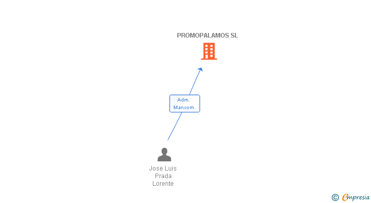 Vinculaciones societarias de PROMOPALAMOS SL