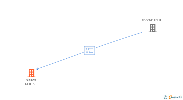 Vinculaciones societarias de GRUPO DRIE SL