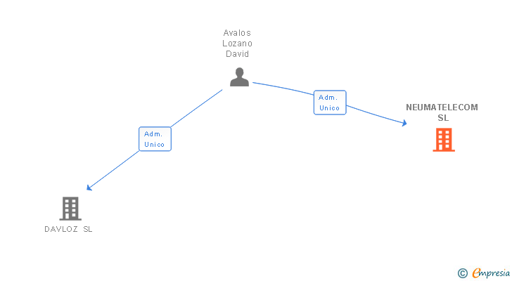 Vinculaciones societarias de NEUMATELECOM SL