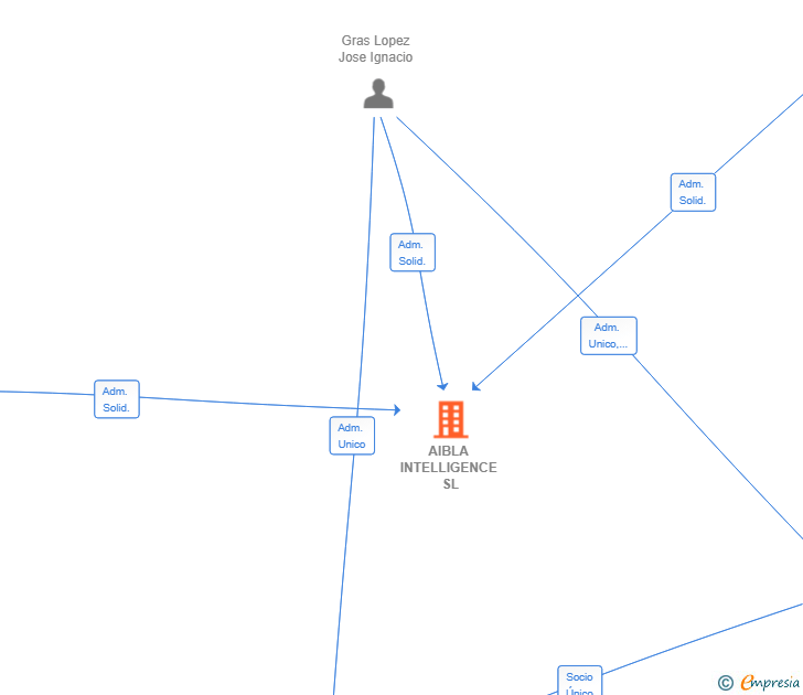 Vinculaciones societarias de AIBLA INTELLIGENCE SL