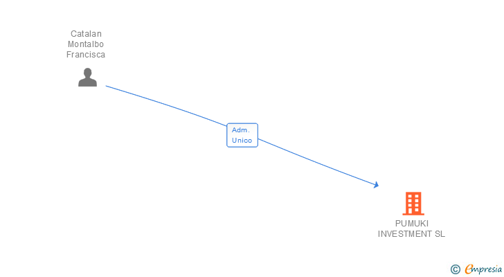 Vinculaciones societarias de PUMUKI INVESTMENT SL