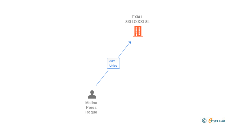 Vinculaciones societarias de EXIAL SIGLO XXI SL