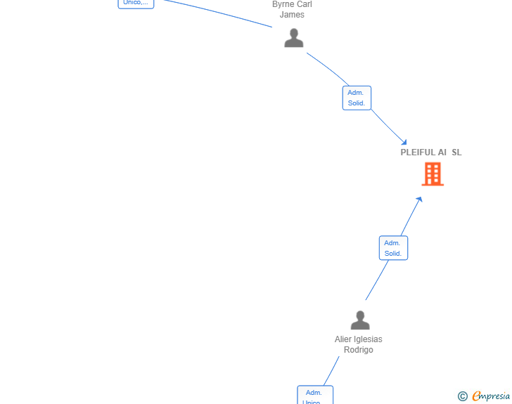 Vinculaciones societarias de PLEIFUL AI SL