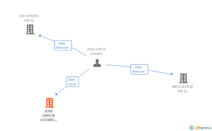 Vinculaciones societarias de JOSE GARCIA LOZANO AUTOMOCION SL