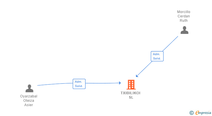 Vinculaciones societarias de TXIBILIKOI SL