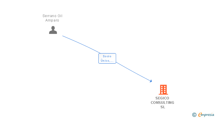 Vinculaciones societarias de SEGICO CONSULTING SL